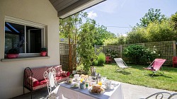 petits déjeuners  en terrasse