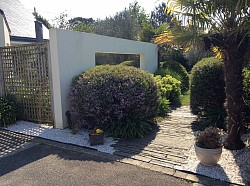 accès au jardin